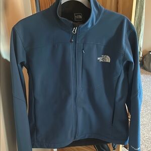 The North Face Deep Blue Softshell Jacket